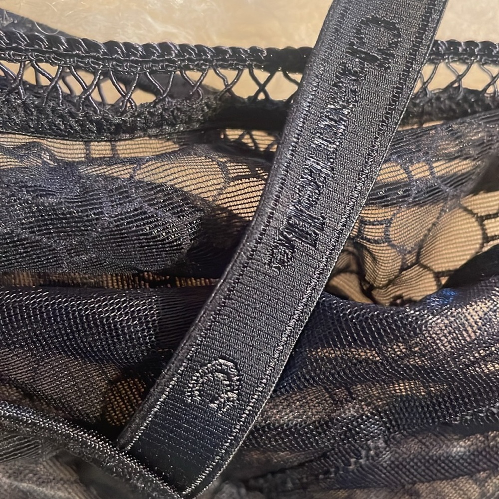 CHANTELLE BLACK BRA. Size 36 - Picture 10 of 14